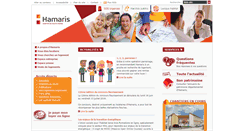 Desktop Screenshot of hamaris.fr